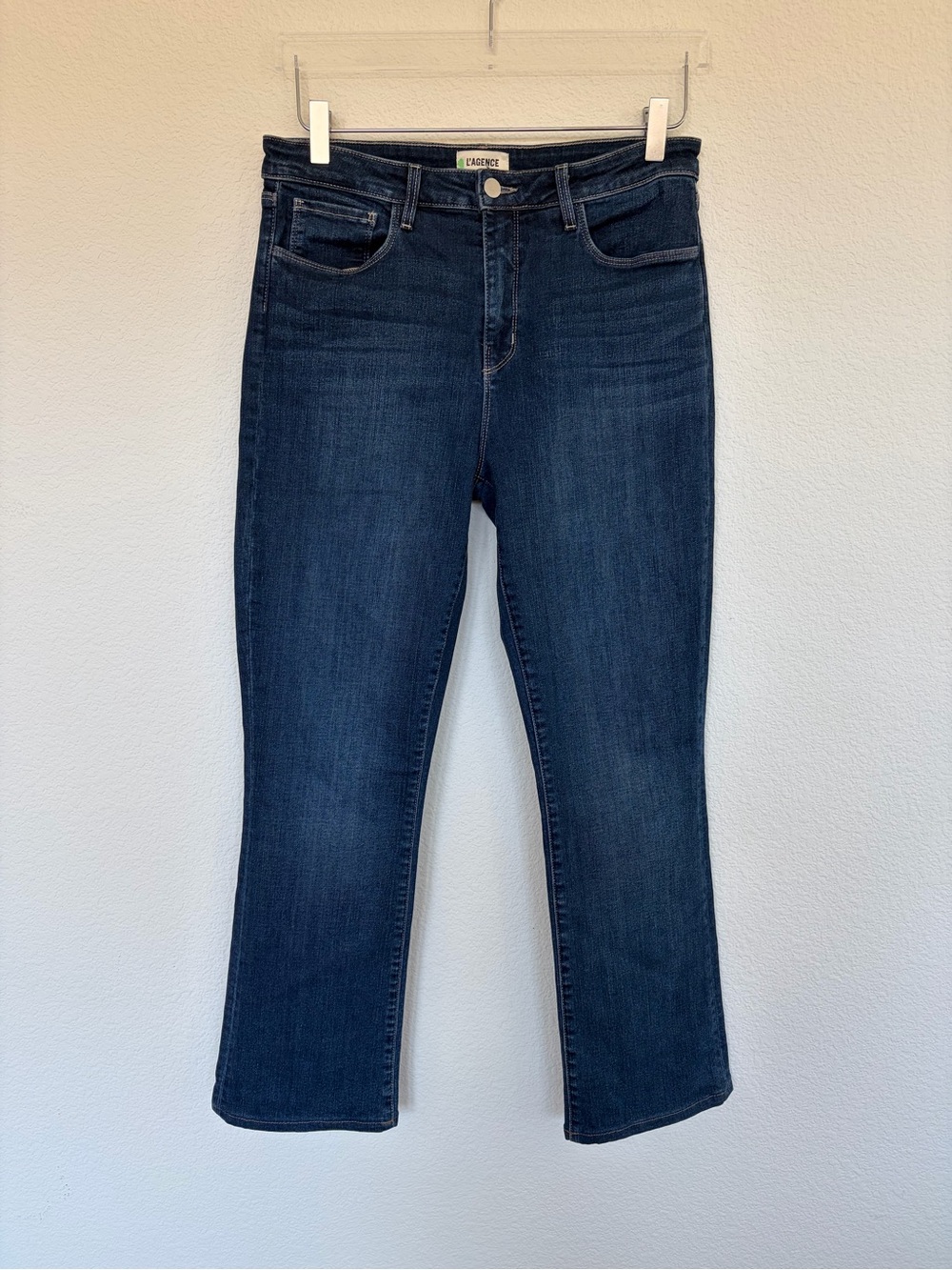 L'AGENCE Women's Dark Blue Flare Leg Jeans | 31